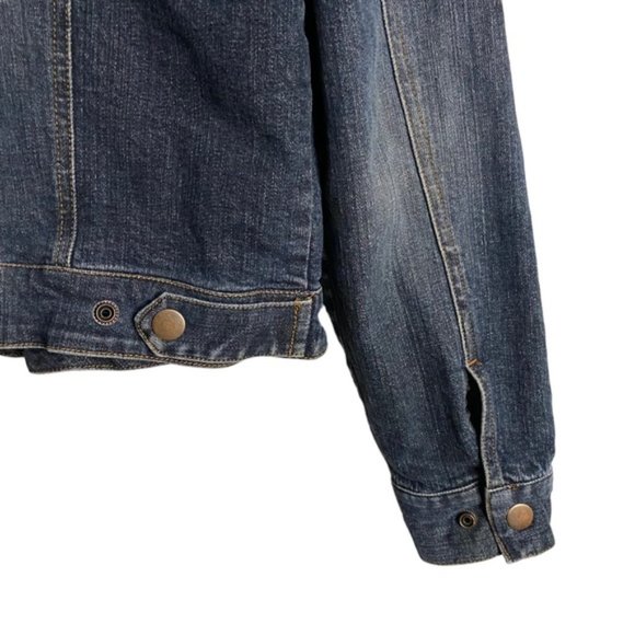 Jacob Annexe Women’s Medium Wash Full Zip Denim Jacket - Picture 8 of 9